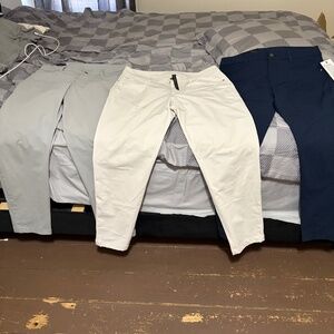 3 pack Lululemon ABC slim pant 32 X 30